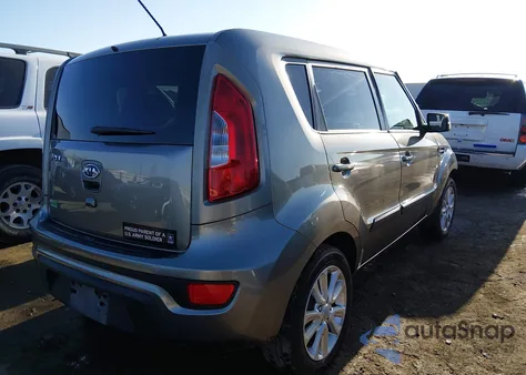 2012 Kia Soul + из США, поврежденный, VIN KNDJT2A60C7441360